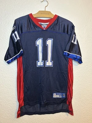 Camiseta De Colección Drew Bledsoe #11 Buffalo Bills Reebok On Field NFL Juvenil XL 18-20 Foto 1 de 4