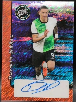 Pase de prensa Darwin Núñez 2024 Leaf Collective 2000 AUTO SP 1/1 Liverpool Al-Hilal Foto 1 de 2