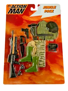 Action Man Hasbro 1995 Jungle Pack Set Accessori - RARO Set Vintage Sigillato - Foto 1 di 2