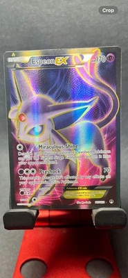 Espeon EX Full Art Holo Rare Pokémon TCG Card 117/122 Breakpoint XY - Image 1 of 4