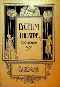 Mister Antonio Playbill February 12 1923 Otis Skinner Lyceum Theatre Rochester - Picture 1 of 4