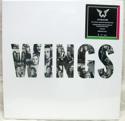 New & Sealed Paul McCartney "Wings: Deluxe" 3-LP 180gm Vinyl Record, Book, Poste - Image 1 of 3
