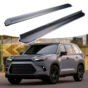 Running Boards Side Step Nerf Bar Fits For Toyota Grand Highlander 2024+ Black - Picture 1 of 10