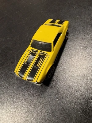 Hot Wheels Factory Error Reversed Base 67 Camaro #448 Yellow and Black 1:64 Car - Image 1 of 4