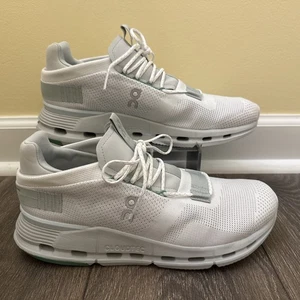 On Cloud Cloudnova CloudTec Laufschuh, Herren 10, weiß & grün, EUC! - Bild 1 von 9