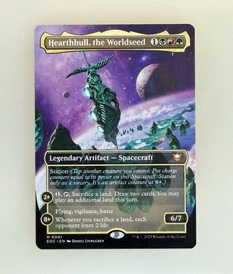 Hearthhull, the Worldseed (Borderless) Commander: Edge of Eternities Reg NM - Image 1 of 2