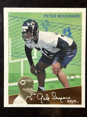 1997 Fleer Goudey II Goudey Greats, Peter Boulware RC #ed 134/150, Card #58 - Image 1 of 2