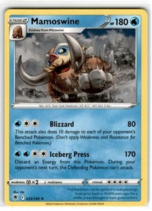 Pokemon Mamoswine Rare Lightly Played - Picture 1 of 2