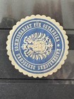 REKLAMEMARKE SIEGELMARKE KAISERL. DEUTSCHES KOMMISSARIAT FÜR OSTAFRIKA VON 1910