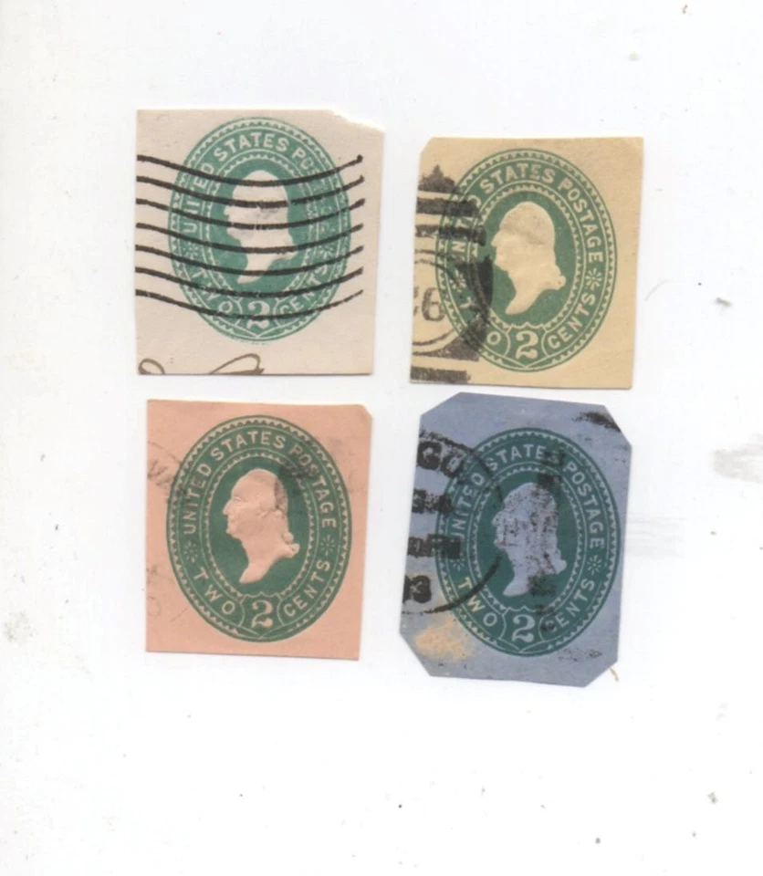 United States used cut square U311-14 - Image 1 of 1