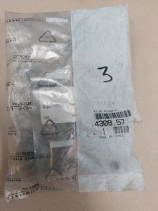 NEW GENUINE PEUGEOT 306 REAR DRUM BRAKE SHOE FITTING KIT PART NUMBER : 430857 - Picture 1 of 2