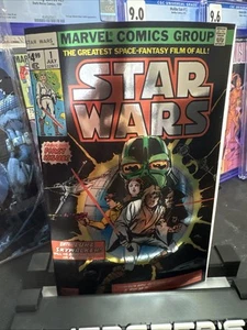 STAR WARS #1 NM, Facsimile Edition, Foil Variant, Marvel Comics 2025 - Picture 1 of 1
