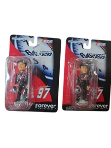 Lot of 2 Kurt Busch #97 NASCAR Magnetic Mini Bobs Bobblehead –Forever Colectible - Bild 1 von 6