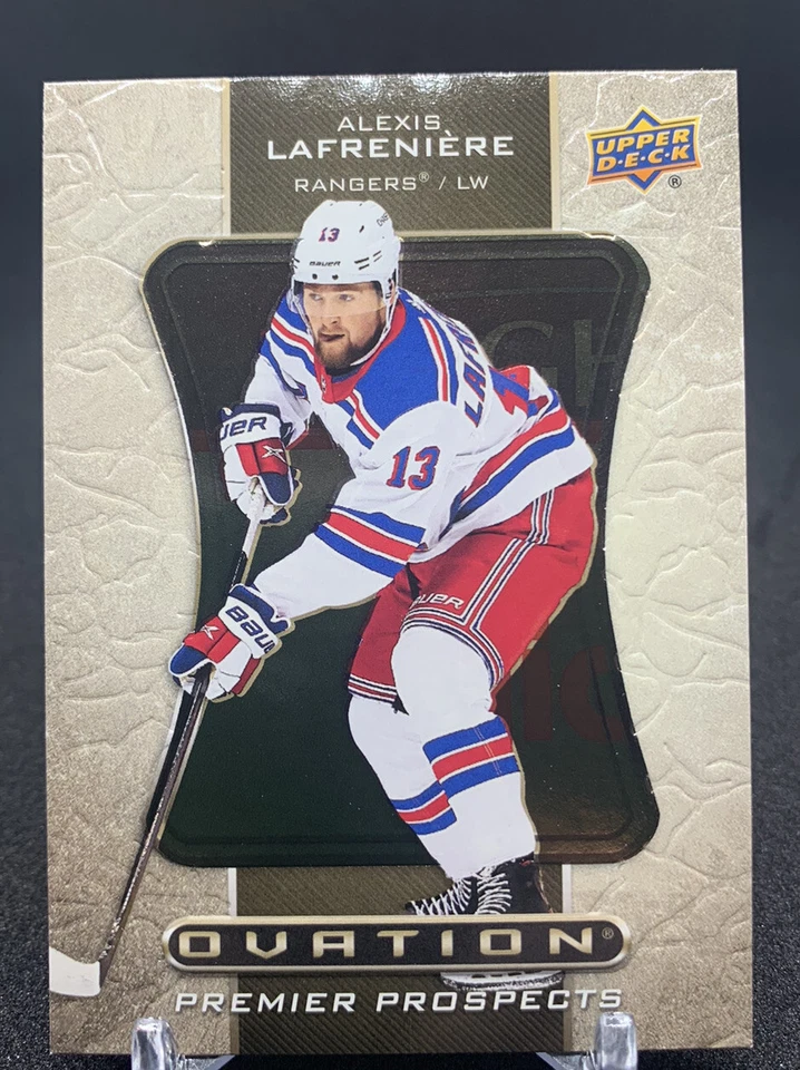 2020-21 UD Extended Ovation #O-50 Alexis Lafreniere ROOKIE - New York Rangers - Image 1 of 1