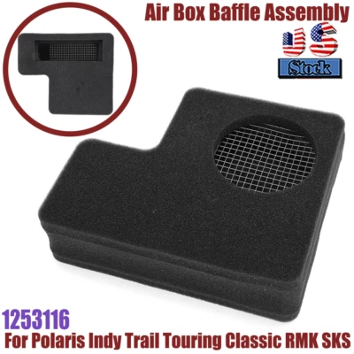 For Polaris 93-99 Air Box Baffle Assembly 1253116 Indy Trail Touring Classic RMK - Image 1 of 4