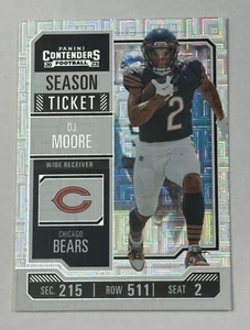 2023 Panini Contenders Mojo #18 DJ Moore Chicago Bears - Picture 1 of 2