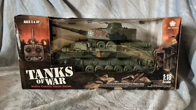 jh-2171-1 tanks of war radio control tanks series unopened in box RC 1/18scale - Image 1 of 4