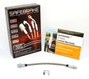 fits Nissan Silvia S13 180SX-200SX CLUTCH Upgrade -SAFEBRAKE Braided Clutch Hose - Picture 1 of 4