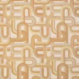 Belagio Honey Yellow Abstract Woven Pattern Upholstery Fabric by the Yard - Picture 1 of 7