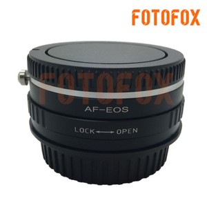 AF-EOS Sony Alpha Minolta AF Lens to Canon EOS EF Optical Adapter Infinity Glass