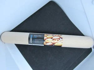 CHEF AID 30cm ALFILERES RODANTES DE MADERA x 2 - Imagen 1 de 1