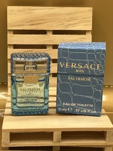 Versace Man Eau Fraiche Eau de Toilette 0.17 fl oz Men’s Fragrance Designer - Picture 1 of 1