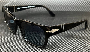 PERSOL PO3315S 95 S3 Black Blue Polarized Unisex 58 mm Sunglasses