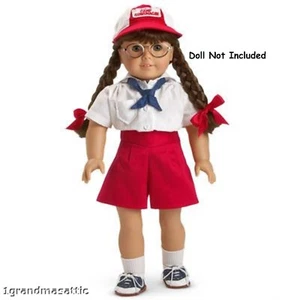 American Girl Molly's Camp Outfit NIB Retired Shorts Hat - Picture 1 of 5