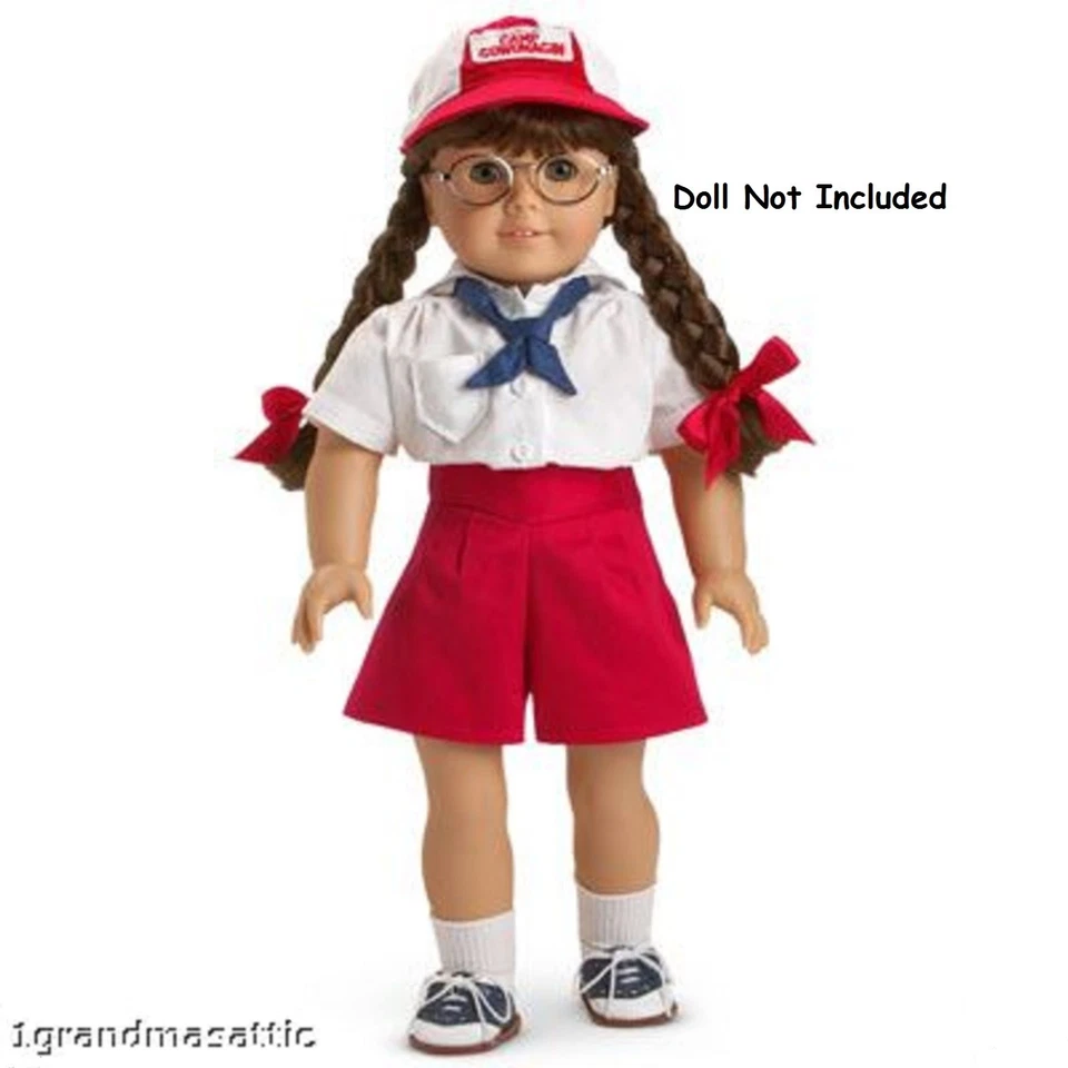 American Girl Molly Camp Gowonagin Uniform Outfit Shorts Set