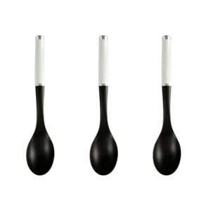3x KitchenAid Basting Spoon Nylon/Plastic Kitchen Cooking Utensil 13cm White - Picture 1 of 2