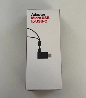 Micro USB to USB-C Adapter, w/ Lanyard, Verizon Brand - Image 1 of 2