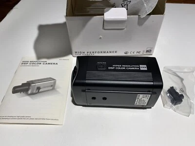 NEW Everfocus EQ700 CCD Color Camera surveillance CCTV Ghost Hunting (49A) - Image 1 of 4