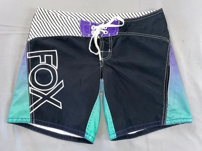 Pantalones cortos Fox ligeros con bolsillo de carga con cremallera. Juniors/Mujeres Talla 1, Usado en Excelente Condición!! Foto 1 de 3