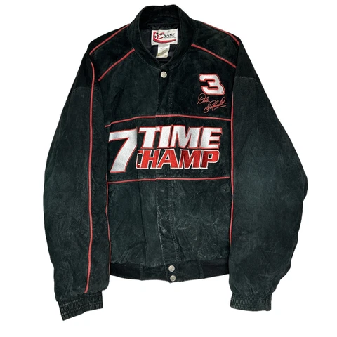 Chase Authentics Dale Earnhardt Leather Jacket  7 Time Champ 2XL XXL Cover