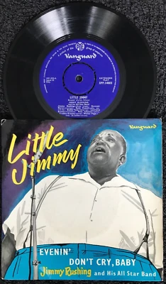 JIMMY RUSHING - Little Jimmy 7'' EP VANGUARD EPP 14003 1958 TESTED VG+ VIDEO - Image 1 of 4