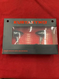 Kuryakyn - 2509 - Torpedo Lights, Multi-Function - Red w/gl blk, MAKE AN OFFER - Picture 1 of 4