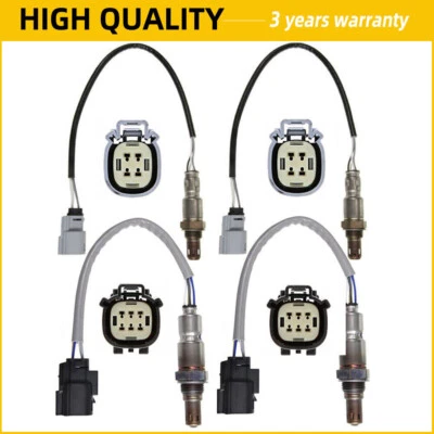 Sensor de oxígeno O2 aguas arriba aguas abajo 4 piezas para Ford Explorer Flex Taurus 2016-2019 Foto 1 de 4