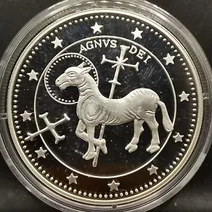 10 DINERS 1995 BE ARGENT 925‰ AGNUS DEI / ANDORRE / SILVER - Picture 1 of 2
