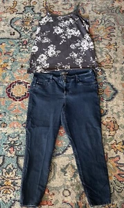 Torrid Damen Größe 3 Top und Größe 20R Jeans Paket - Bild 1 von 4