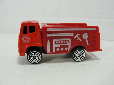 Maisto Adventure Force Fire Engine Truck Red 1:64 Diecast Loose - Image 1 of 2