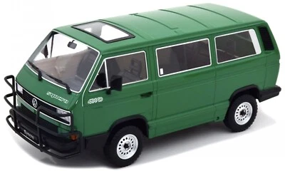 VW T3 Syncro 1987 verde modello di auto KKDC180965 KK-Scale 1:18 - Immagine 1 di 4