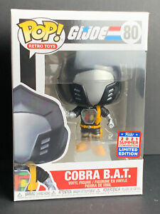 Funko Pop! G.I. Joe Cobra B.A.T.  #80 PLUS Protector 2021 SCLE 