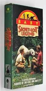 BABY SECRET OF THE LOST LEGEND VHS 1985 Brontosoraus Dinosaur Sean Young PG CC - Foto 1 di 4