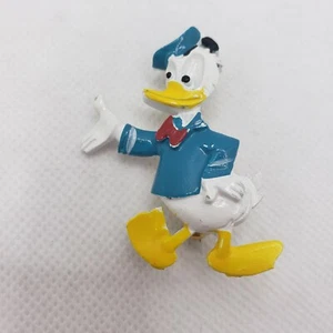 Vintage Donald Duck Pin Broach Painted Metal 2" WDW Classic Donald - Picture 1 of 9