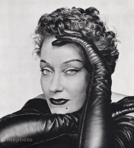 1950/72 Vintage GLORIA SWANSON Silent Film Actress PHILIPPE HALSMAN Photo Art - Picture 1 of 1