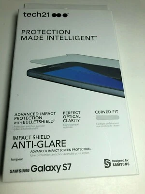 Tech21 Impact Shield Anti-Glare Screen Protector for Samsung Galaxy S7 - Image 1 of 3