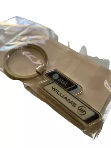 Williams Racing Keychain (AT&T Williams F1 Team Keyring) - Picture 1 of 2