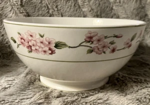 BEST DEAL! FREE SHIP! Martha Stewart "HYDRANGEA Footed  8" Round Vegetable Bowl - Picture 1 of 15