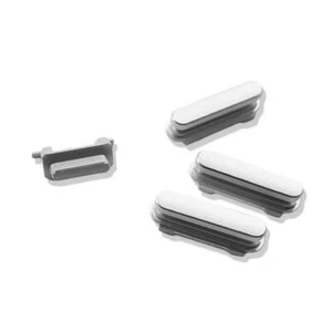 KIT TASTI ESTERNI VOLUME POWER VIBRAZIONE BIANCO SILVER PER IPHONE S6 PLUS A1634 - Imagen 1 de 1