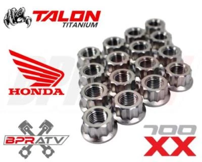 Honda TRX700XX TRX 700XX TITANIUM Lug Nut Complete Set Front Rear Kit Set of 16 - Image 1 of 4